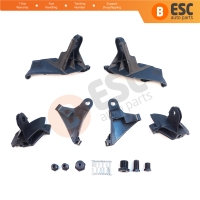 Headlight Headlamp Repair Brackets Tabs Left Right for Mercedes E Class W211 S211 2002-2009 A2118201314 A2118201414