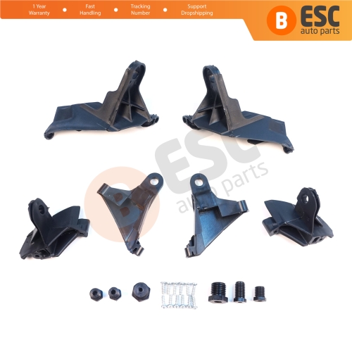 Headlight Headlamp Repair Brackets Tabs Left Right for Mercedes E Class W211 S211 2002-2009 A2118201314 A2118201414