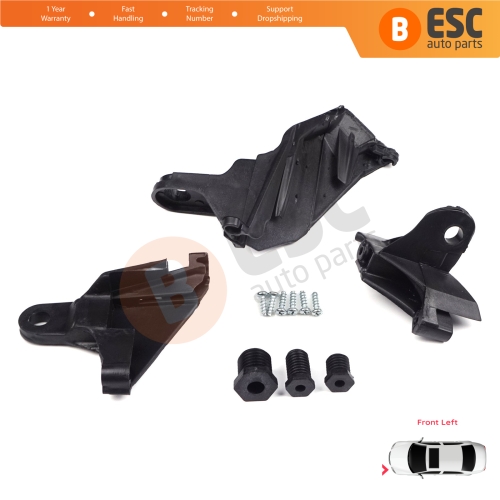 Headlight Headlamp Repair Brackets Tabs Left for Mercedes E Class W211 S211 2002-2009 A2118201314