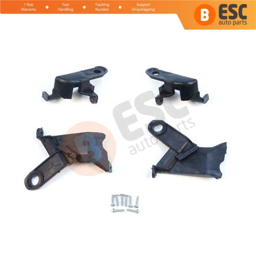 Headlight Holder Mount Repair Bracket Tab Set Left Right Side for Toyota Corolla MK10 E140 E150 Altis 2006-2010 8119412050 8119512050 