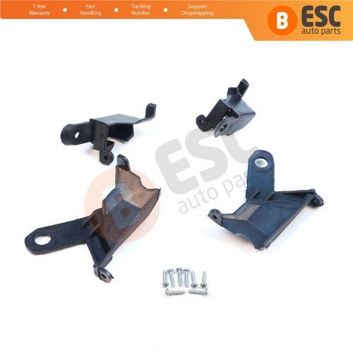 Headlight Holder Mount Repair Bracket Tab Set Left Right Side for Toyota Corolla MK10 E140 E150 Altis 2006-2010 8119412050 8119512050 