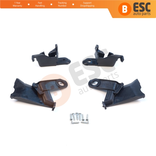 Headlight Holder Mount Repair Bracket Tab Set Left Right Side for Toyota Corolla MK10 E140 E150 Altis 2006-2010 8119412050 8119512050 