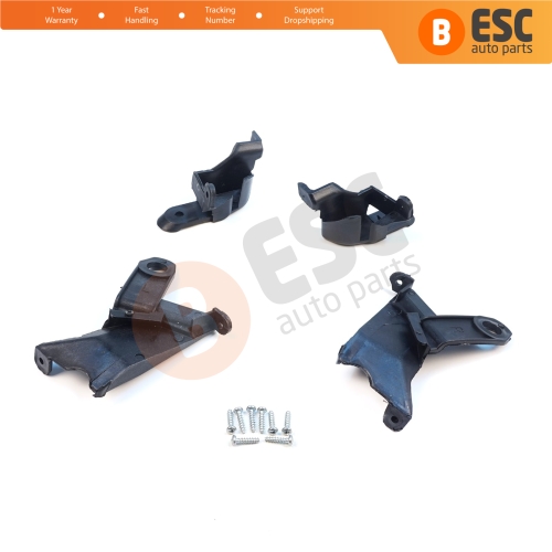 Headlight Holder Mount Repair Bracket Tab Set Left Right Side for Toyota Corolla MK10 E140 E150 Altis 2006-2010 8119412050 8119512050 