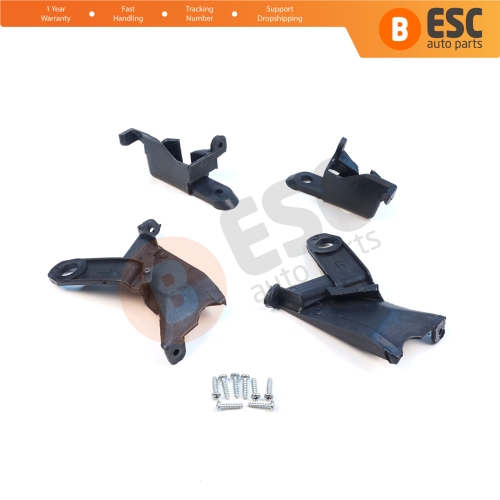 Headlight Holder Mount Repair Bracket Tab Set Left Right Side for Toyota Corolla MK10 E140 E150 Altis 2006-2010 8119412050 8119512050 