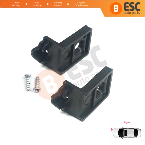 Headlight Holder Mount Repair Bracket Tab Set Right Side for VW Touran MK1 2003-2010 Caddy MK3 2004-2010 Pre-Facelift 1T0998226