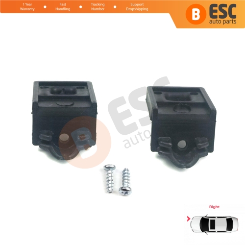 Headlight Holder Mount Repair Bracket Tab Set Right Side for VW Touran MK1 2003-2010 Caddy MK3 2004-2010 Pre-Facelift 1T0998226