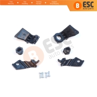 Headlight Holder Mount Repair Bracket Tab Set Left Right Side for VW Jetta MK5 A5 1K 2005-2010 Golf MK5 A5 1K 2004-2009 1K0998225 1K0998226