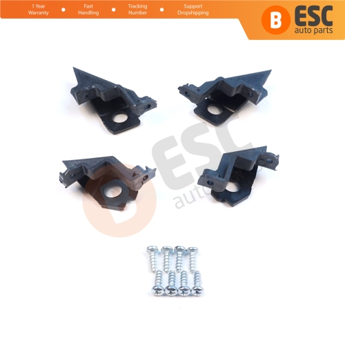 Headlight Holder Mount Repair Bracket Tab Set Left Right Side for VW Polo MK5 6R 6C 61 2009-2016 6R0998226 6R0998225