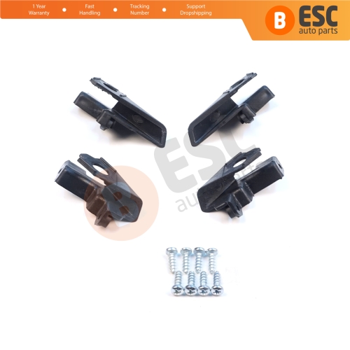 Headlight Holder Mount Repair Bracket Tab Set Left Right Side for VW Polo MK5 6R 6C 61 2009-2016 6R0998226 6R0998225