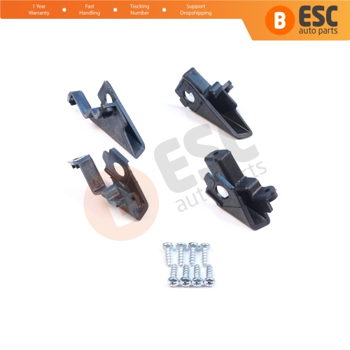 Headlight Holder Mount Repair Bracket Tab Set Left Right Side for VW Polo MK5 6R 6C 61 2009-2016 6R0998226 6R0998225