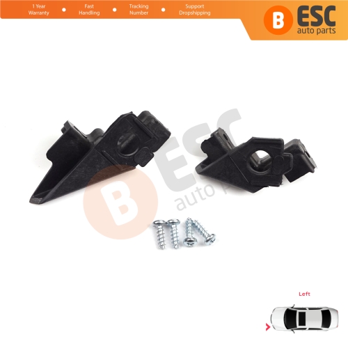 Headlight Holder Mount Repair Bracket Tab Set Left Side for VW Polo MK5 6R 6C 61 2009-2016 6R0998225