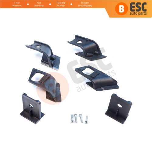 Headlight Holder Mount Repair Bracket Tab Set Left Right Side for BMW 3 Series E90 E91 E92 E93 63116942725 63116942726