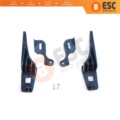 Headlight Holder Mount Repair Bracket Tab Set Left Right Side for Ford Fiesta MK6 CB1 CCN B299 B409 2008-2013 8A6113W030 8A6113W030
