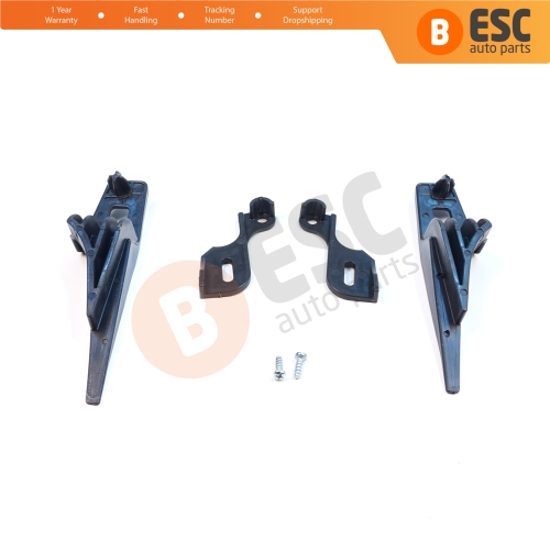 Headlight Holder Mount Repair Bracket Tab Set Left Right Side for Ford Fiesta MK6 CB1 CCN B299 B409 2008-2013 8A6113W030 8A6113W030