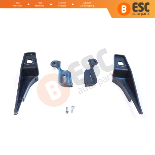 Headlight Holder Mount Repair Bracket Tab Set Left Right Side for Ford Fiesta MK6 CB1 CCN B299 B409 2008-2013 8A6113W030 8A6113W030