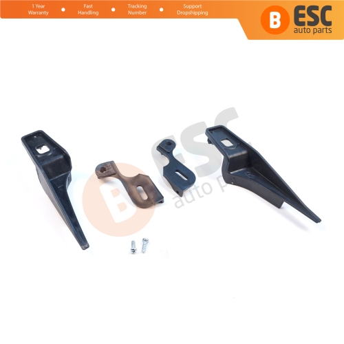 Headlight Holder Mount Repair Bracket Tab Set Left Right Side for Ford Fiesta MK6 CB1 CCN B299 B409 2008-2013 8A6113W030 8A6113W030