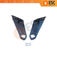 Headlight Holder Mount Repair Bracket Tab Set Left Right Side for Audi A3 MK2 8P 2008-2013 Facelift 8P0998121A 8P0998122A