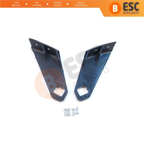 Headlight Holder Mount Repair Bracket Tab Set Left Right Side for Audi A3 MK2 8P 2008-2013 Facelift 8P0998121A 8P0998122A