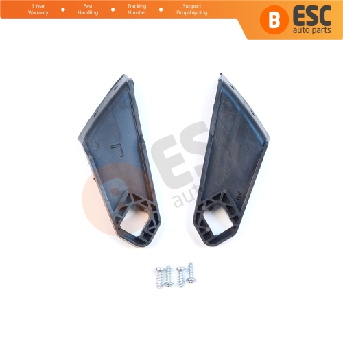 Headlight Holder Mount Repair Bracket Tab Set Left Right Side for Audi A3 MK2 8P 2008-2013 Facelift 8P0998121A 8P0998122A
