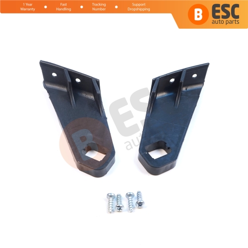 Headlight Holder Mount Repair Bracket Tab Set Left Right Side for Audi A3 MK2 8P 2008-2013 Facelift 8P0998121A 8P0998122A