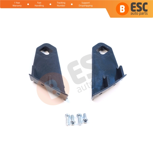 Headlight Holder Mount Repair Bracket Tab Set Left Right Side for Audi A3 MK2 8P 2008-2013 Facelift 8P0998121A 8P0998122A