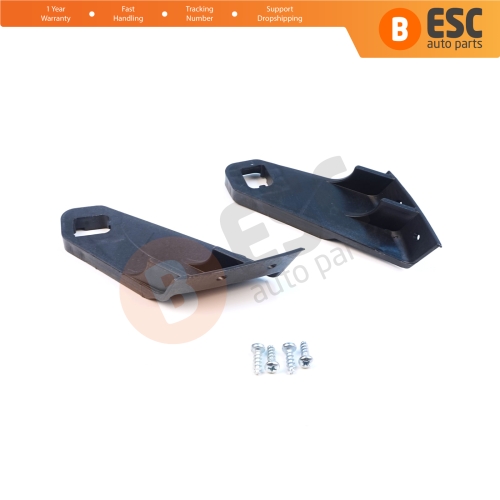 Headlight Holder Mount Repair Bracket Tab Set Left Right Side for Audi A3 MK2 8P 2008-2013 Facelift 8P0998121A 8P0998122A