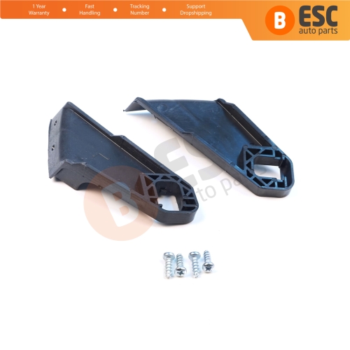 Headlight Holder Mount Repair Bracket Tab Set Left Right Side for Audi A3 MK2 8P 2008-2013 Facelift 8P0998121A 8P0998122A