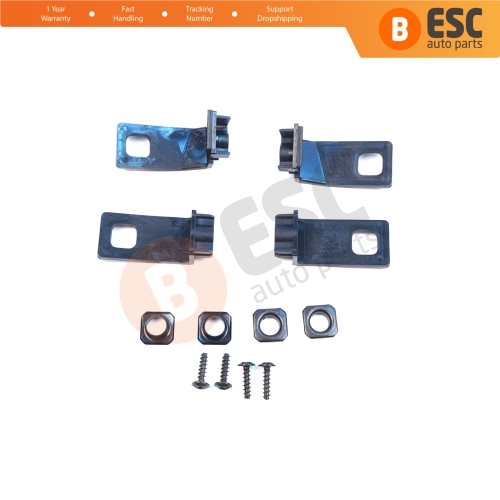 Headlight Holder Mount Repair Bracket Tab Set Left Right Side for VW Golf MK4 A4 1J HB Sedan Estate 1997-2006 1J0998225 1J0998226