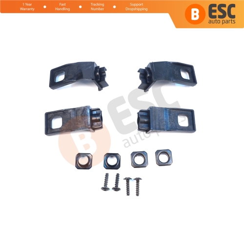 Headlight Holder Mount Repair Bracket Tab Set Left Right Side for VW Golf MK4 A4 1J HB Sedan Estate 1997-2006 1J0998225 1J0998226