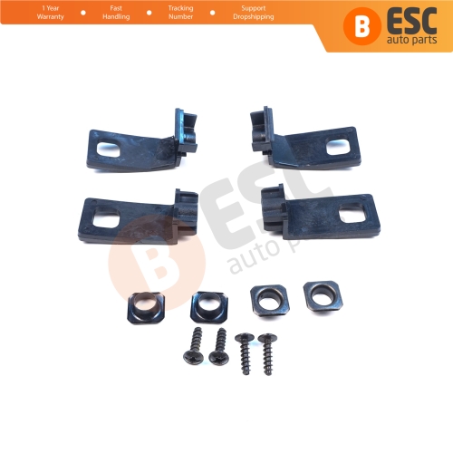Headlight Holder Mount Repair Bracket Tab Set Left Right Side for VW Golf MK4 A4 1J HB Sedan Estate 1997-2006 1J0998225 1J0998226