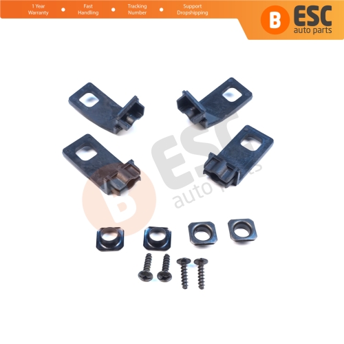 Headlight Holder Mount Repair Bracket Tab Set Left Right Side for VW Golf MK4 A4 1J HB Sedan Estate 1997-2006 1J0998225 1J0998226