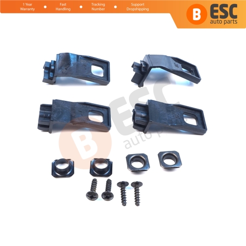 Headlight Holder Mount Repair Bracket Tab Set Left Right Side for VW Golf MK4 A4 1J HB Sedan Estate 1997-2006 1J0998225 1J0998226