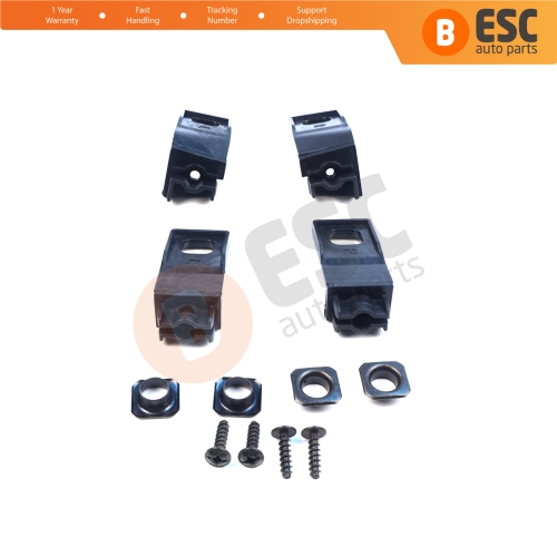 Headlight Holder Mount Repair Bracket Tab Set Left Right Side for VW Golf MK4 A4 1J HB Sedan Estate 1997-2006 1J0998225 1J0998226
