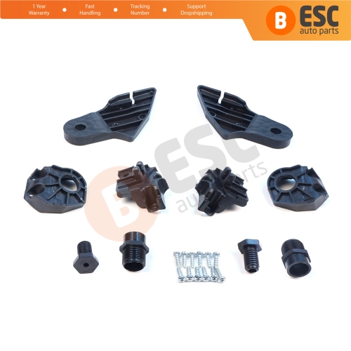 Headlight Holder Mount Repair Bracket Tab Set Left Right Side for Mercedes C Class W204 S204 C204 2007-2014 CL203 A2048201114 A2048201214