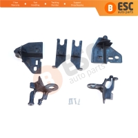 Headlight Holder Mount Repair Bracket Tab Set Left Right Side for Renault Clio MK4 BH KH Estate HB Van 2012-2020 260603442R 260106624R