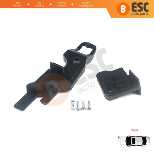 Headlight Holder Mount Repair Bracket Tab Set Right Side for Peugeot 301 2012-2017 Pre-Facelift 9675138980