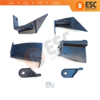 Headlight Holder Mount Repair Bracket Tab Set Left Right Side for Renault Dacia Lodgy Dokker 2012-On 260607950R 260102414R