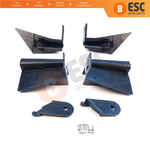 Headlight Holder Mount Repair Bracket Tab Set Left Right Side for Renault Dacia Lodgy Dokker 2012-On 260607950R 260102414R