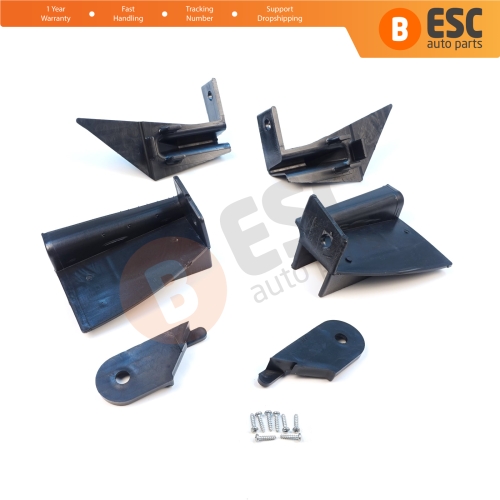 Headlight Holder Mount Repair Bracket Tab Set Left Right Side for Renault Dacia Lodgy Dokker 2012-On 260607950R 260102414R