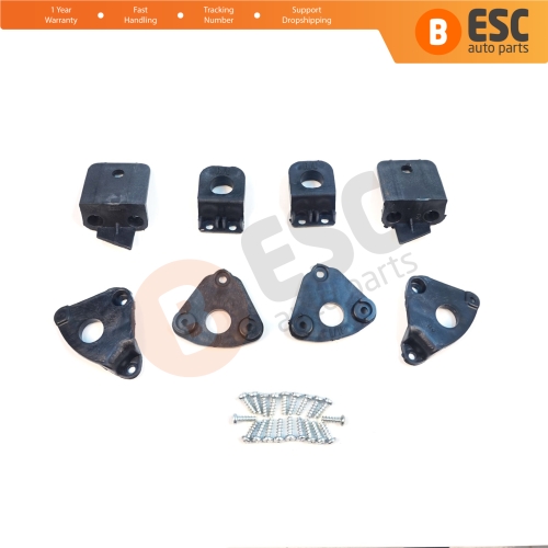 Headlight Holder Mount Repair Bracket Tab Set Left Right Side for VW Caddy MK3 2K 2C Touran MK1 1T3 2010-2015 2K5998225 2K5998226