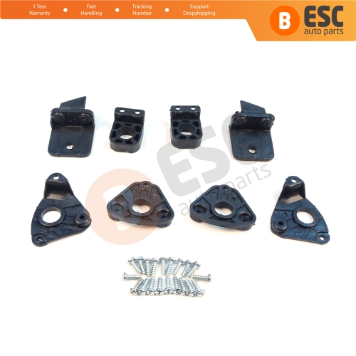 Headlight Holder Mount Repair Bracket Tab Set Left Right Side for VW Caddy MK3 2K 2C Touran MK1 1T3 2010-2015 2K5998225 2K5998226