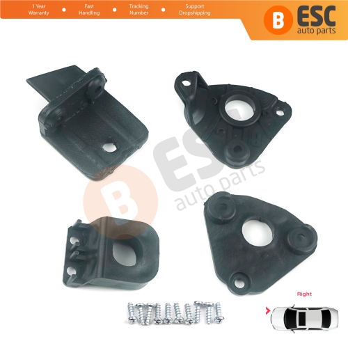 Headlight Holder Mount Repair Bracket Tab Set Right Side for VW Caddy MK3 2K 2C Touran MK1 1T3 2010-2015 2K5998226