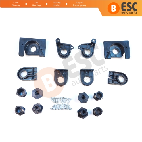 Headlight Holder Mount Repair Bracket Tab Set Left Right Side for VW Jetta MK6 A6 5C6 2010-2018 5C7998225 5C7998226