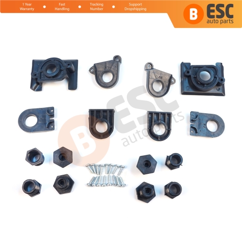 Headlight Holder Mount Repair Bracket Tab Set Left Right Side for VW Jetta MK6 A6 5C6 2010-2018 5C7998225 5C7998226