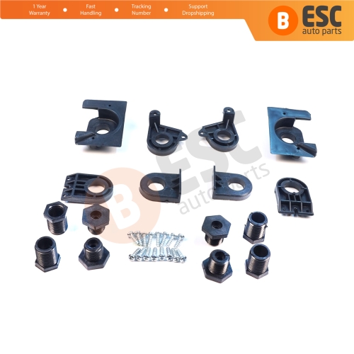 Headlight Holder Mount Repair Bracket Tab Set Left Right Side for VW Jetta MK6 A6 5C6 2010-2018 5C7998225 5C7998226