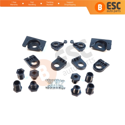 Headlight Holder Mount Repair Bracket Tab Set Left Right Side for VW Jetta MK6 A6 5C6 2010-2018 5C7998225 5C7998226