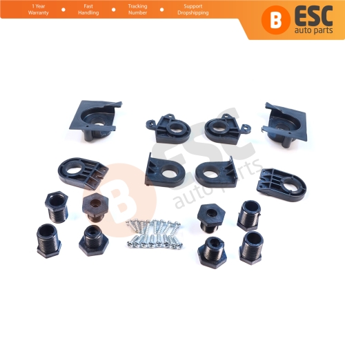 Headlight Holder Mount Repair Bracket Tab Set Left Right Side for VW Jetta MK6 A6 5C6 2010-2018 5C7998225 5C7998226