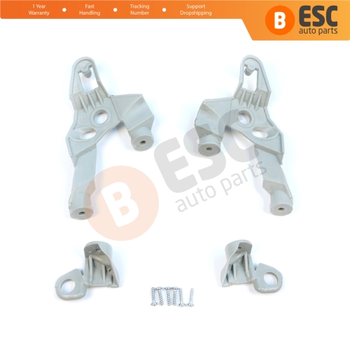 Headlight Holder Mount Repair Bracket Tab Set Left Right Side for Toyota Corolla MK9 E120 E130 Fielder Allex Runx 2000-2006 811701E480 811451E710