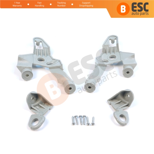 Headlight Holder Mount Repair Bracket Tab Set Left Right Side for Toyota Corolla MK9 E120 E130 Fielder Allex Runx 2000-2006 811701E480 811451E710