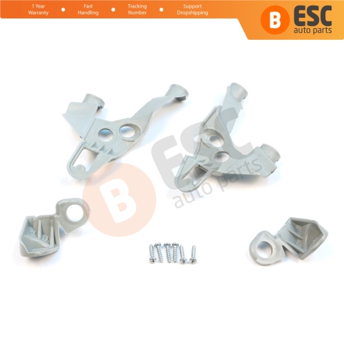 Headlight Holder Mount Repair Bracket Tab Set Left Right Side for Toyota Corolla MK9 E120 E130 Fielder Allex Runx 2000-2006 811701E480 811451E710